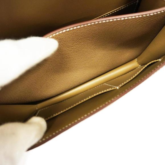 Hermes Shoulder Bag Constance 18 Epson Etoupe Gold Hardware Women's - Picture 6 of 11